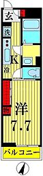 リブリ-FERIO4 1Kの間取図画像
