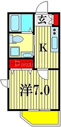 ボヌール北谷 1階/-