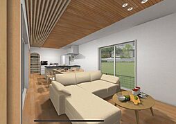 須田ノ木町平家住宅 3SLDKのリビング/ダイニング