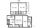 京都市北区上賀茂南大路町 2階建 築47年のイメージ