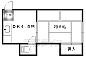 京都市左京区一乗寺里ノ西町 2階建 築48年のイメージ