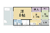 京都市左京区田中大堰町 1階建 築79年のイメージ