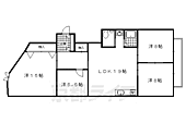 京都市北区紫竹下緑町 3階建 築34年のイメージ