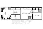 京都市北区上賀茂菖蒲園町 2階建 築36年のイメージ