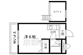 京都市左京区松ケ崎杉ケ海道町 4階建 築41年のイメージ
