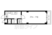 京都市左京区北白川瀬ノ内町 2階建 築47年のイメージ