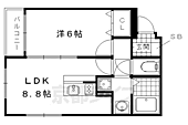 京都市北区紫竹下芝本町 5階建 築5年のイメージ