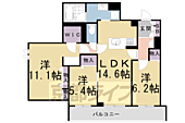 京都市左京区下鴨北芝町 3階建 築2年のイメージ