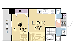 JR山陰本線 二条駅 徒歩4分 6階/-