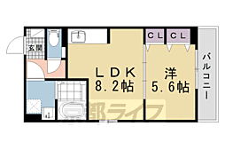 ヒカルサ京都北山栗栖I 2階
