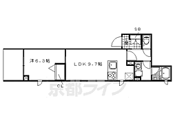 京都市営烏丸線 北山駅 徒歩4分 1階/-