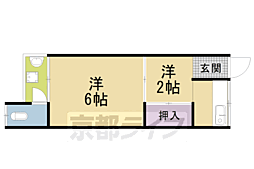 森田アパート 2階/-