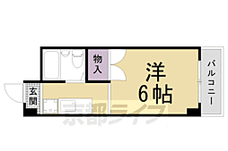 藤ビル 1Kの間取図画像