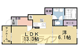 京阪石山坂本線 唐橋前駅 徒歩15分 1階/-