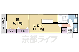 Ｄ−ＲＯＯＭ西大路九条 1階