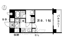 リーガル京都御所西II 2階/-