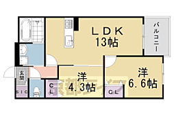 Ｐｌｕｍｅ葛野三条 2階