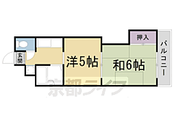 ラセットアベニュー 2Kの間取図画像
