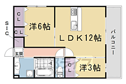 ラ　ネージュ 2階/-