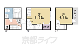 メゾネ・クレアール東寺 2階