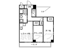 シャンパーニュ四条 3階/-