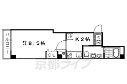 フラッティ西陣 4階/-