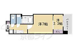 ソルテラス京都西院　悠洛 2階