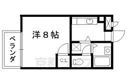Grandeur21 1Kの間取図画像