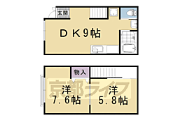 フローリァン御前 2LDKの間取図画像