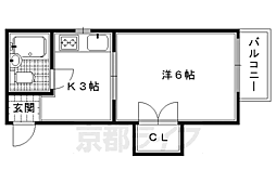 メローぺウエスト 2階