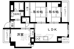 グレース吉祥 3LDKの間取図画像
