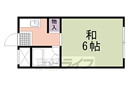 コーポマルス 1Kの間取図画像