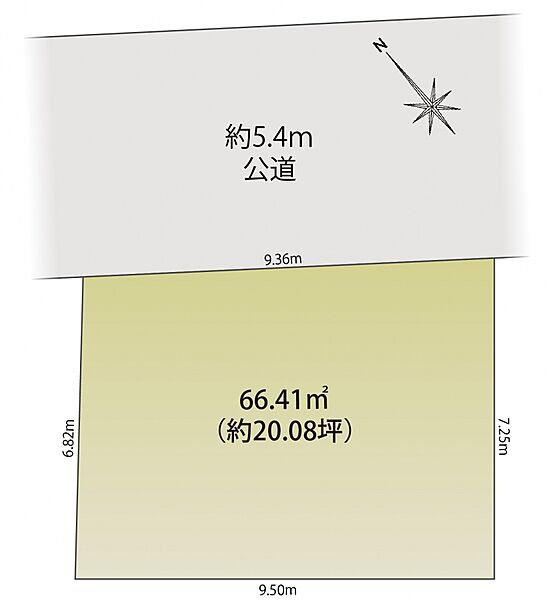 奥行き約1.5ｍのお庭スペース（自転車置き場や、ちょっとしたガーデニングも楽しめます）