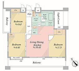 間取図画像 3LDK