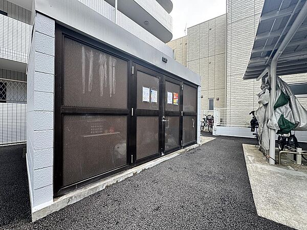敷地内にゴミ置き場があり、しっかり管理されております。