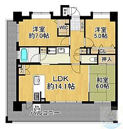 エイルマンション諏訪野町 8階