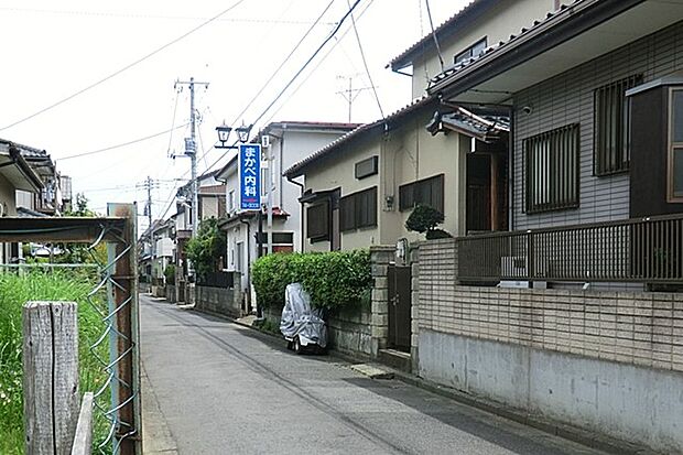 病院 650m まかべ内科(病院が身近にあると安心ですね！うれしい徒歩9分！)