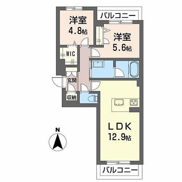 同じ建物の物件間取り写真 - ID:233020674629