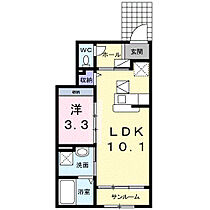 岡山県倉敷市福田町福田2397番地5（賃貸アパート1LDK・1階・35.55㎡） その2