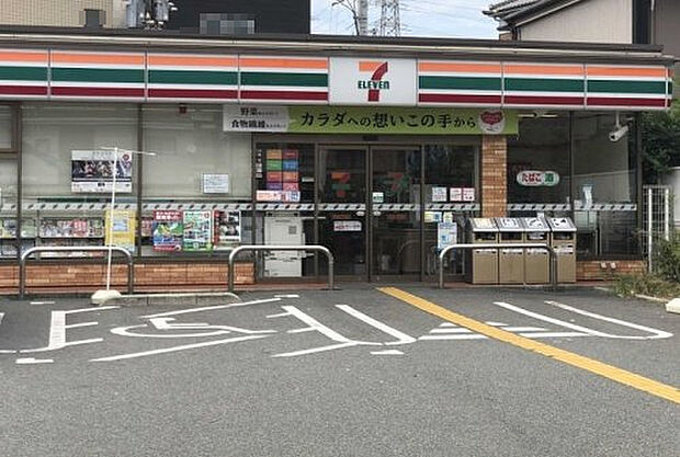 【コンビニエンスストア】セブンイレブン　堺松屋大和川通店まで281ｍ