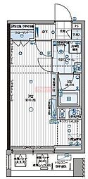 パティーナ三田台 ワンルームの間取図画像