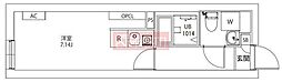 AXIA M-City武蔵小山 ワンルームの間取図画像