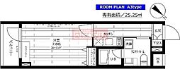 ステージグランデ新桜台 1Kの間取図画像