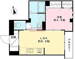 ジュノス豊玉(TOKYO ZERO EMISSION HOU 1LDKの間取図画像