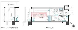 フェニックス練馬桜台 1Kの間取図画像