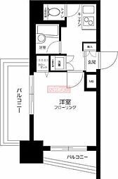 プロフ大塚 3階1Kの間取り