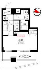 エスコート音羽 5階1DKの間取り