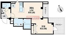 14 ONE FOUR MINAMI IKEBUKURO 3階1LDKの間取り