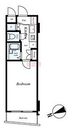 菱和パレス立教通り 1階1Kの間取り