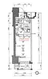 ＲＡＳＩＳ大山ー山手通り 3階1Kの間取り